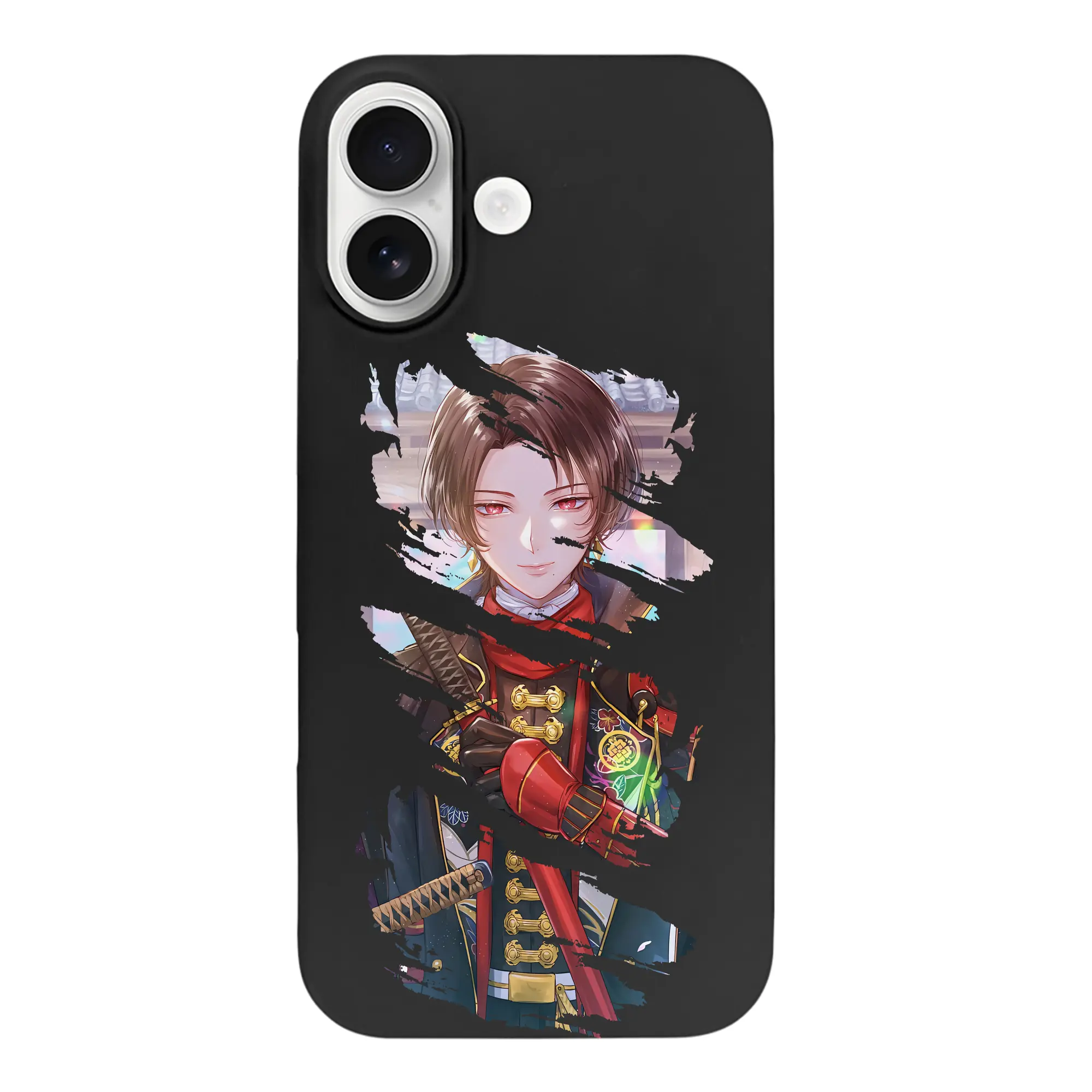 刀剣乱舞 グッズ,加州清光 - iPhone 17 シリーズ シリコンケース 薄型 耐衝撃 指紋防止 ソフトタッチカバー 精密フィット 傷防止 保護ケース iPhone 17/17 Air/17 Pro/17 Pro Max 対応